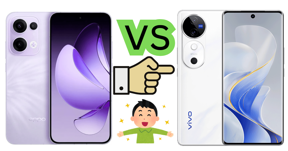 Oppo Reno 13 vs Vivo V40