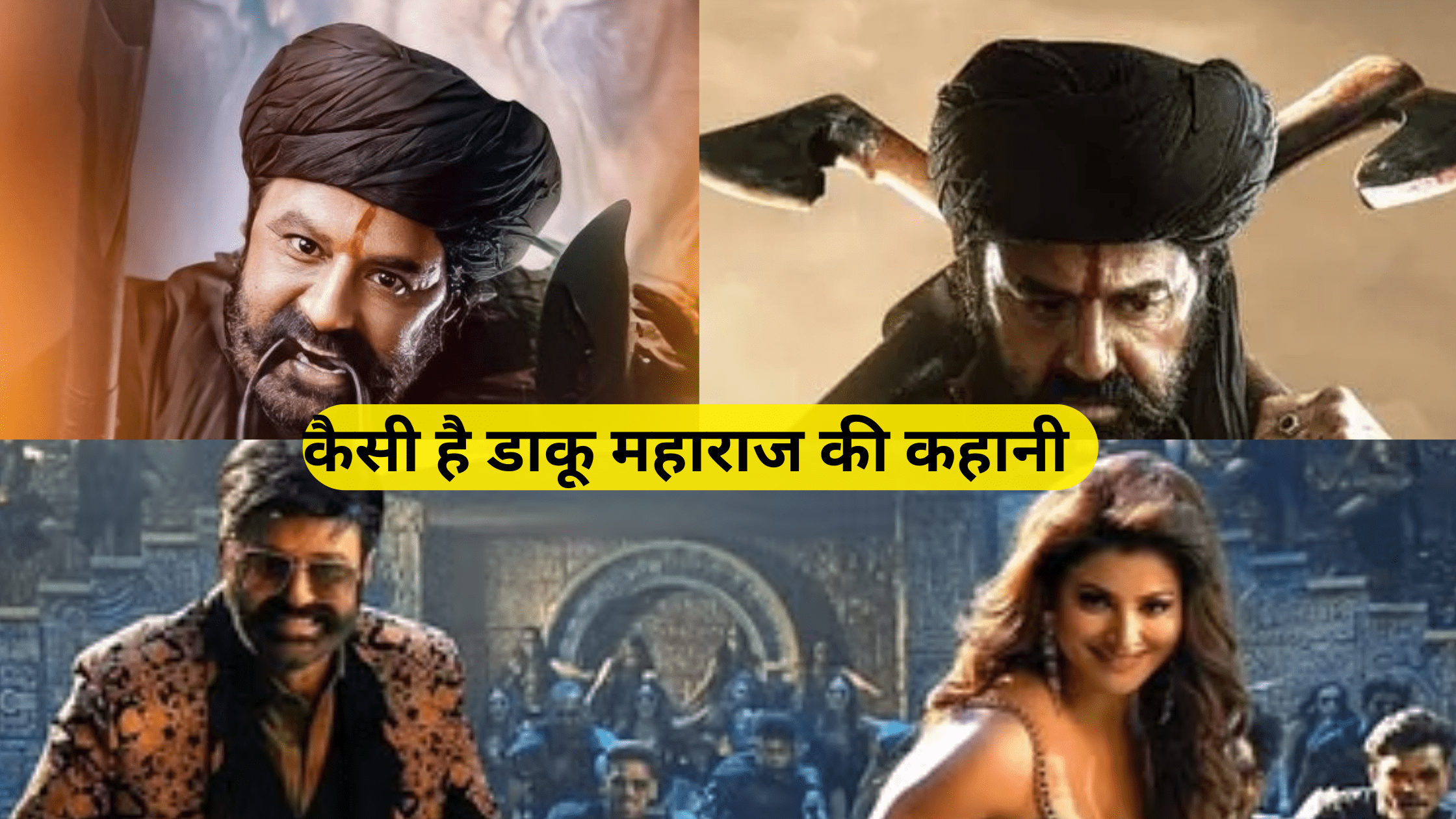 Daku Maharaj Review, कैसी है बालकृष्ण की डाकू महाराज की कहानी 