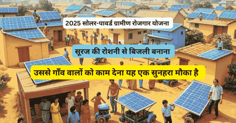 2025 सोलर-पावर्ड ग्रामीण रोजगार योजना