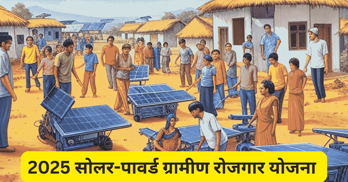 2025 सोलर-पावर्ड ग्रामीण रोजगार योजना