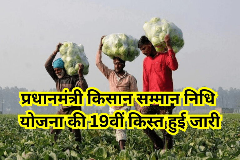 प्रधानमंत्री किसान सम्मान निधि योजना की 19वीं किस्त हुई जारी