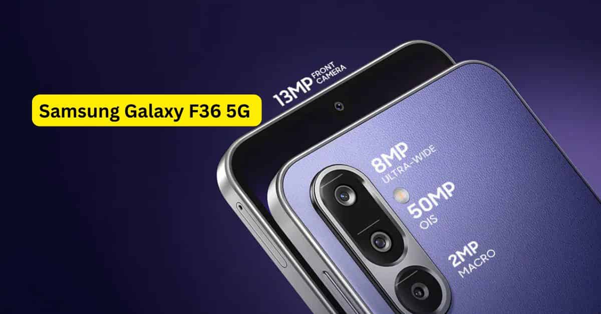 Samsung Galaxy F36 5G भारत में लॉन्च, पावरफुल प्रोसेसर और 5G सपोर्ट के साथ