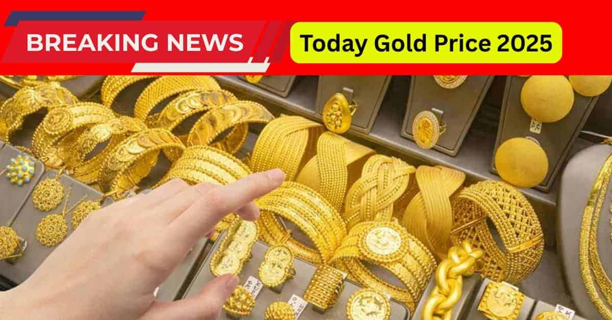 Today Gold Price 2025 in India – 22K and 24K gold rate live update