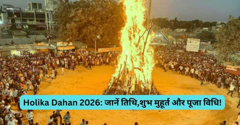 Holika Dahan 2026: शुभ मुहूर्त, पूजा विधि और रंगों वाली होली का उत्सव